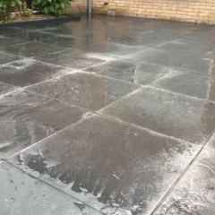 Terras van betontegels MBI Geo Tops Ardesia Milano 60x60x3,7 - Hoveniersbedrijf C.K. van Mourik