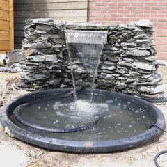 Waterval met waterreservoir - Hoveniersbedrijf C.K. van Mourik West Betuwe, Tiel, Culemborg, Geldermalsen, Buren