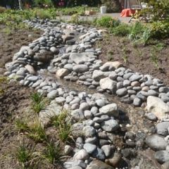 Waterval met regelbare stroomhoeveelheid-Hoveniersbedrijf C.K. van Mourik